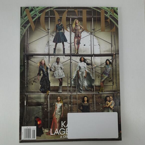 Vogue Magazine May 2023 Karl Lagerfeld - Picture 1 of 6